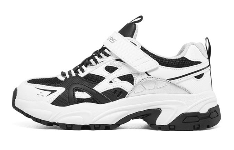 (Youth) Skechers Stamina 'White Black'