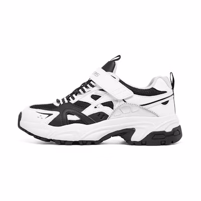 (Youth) Skechers Stamina 'White Black'