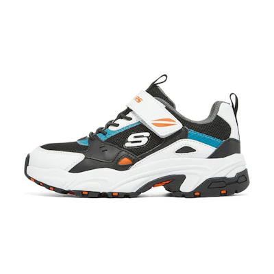 (Youth) Skechers Stamina 'White Black'