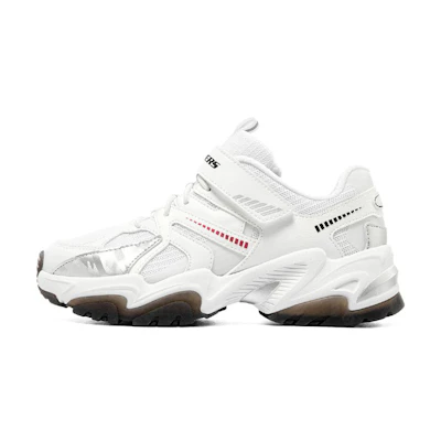 (PS) Skechers Stamina V2 'White Black Red'