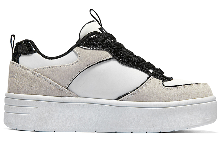 (Youth) Skechers Court High 'White Black' 圖 2