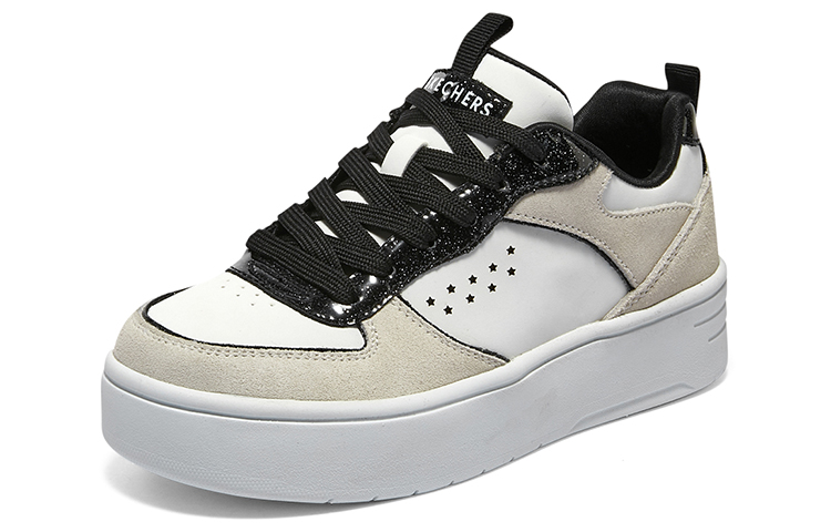 (Youth) Skechers Court High 'White Black' 圖 4