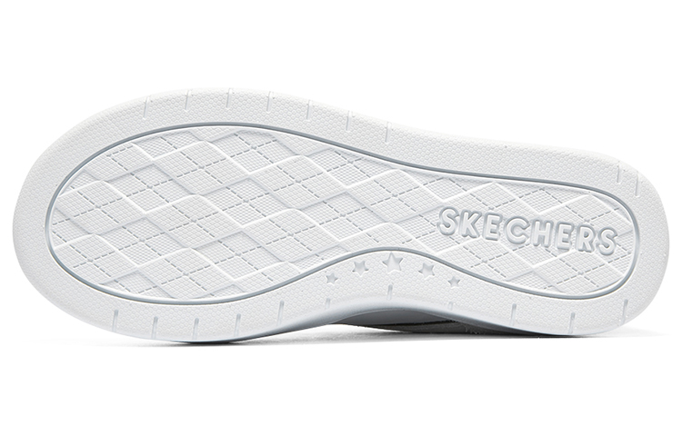 (Youth) Skechers Court High 'White Black' 圖 6