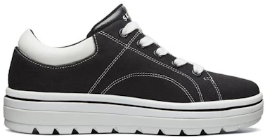 Order 大童 Skechers Street Cleats 2 厚底 低筒 兒童板鞋 黑色