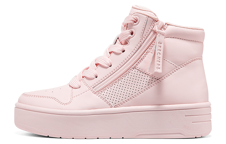 (Youth) Skechers Court High 'Light Pink' 310198L-LTPK