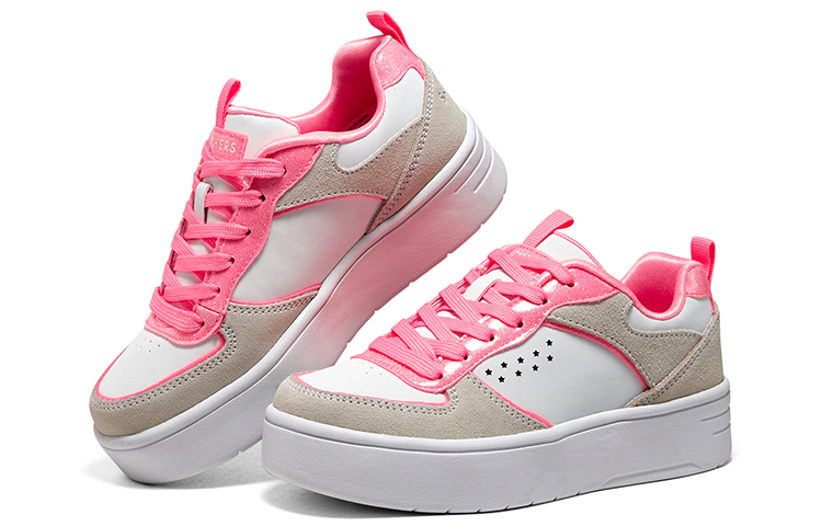 (Youth) Skechers Court High 'White Coral' 圖 4