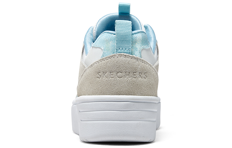 (Youth) Skechers Court High 'White Light Blue' 圖 5