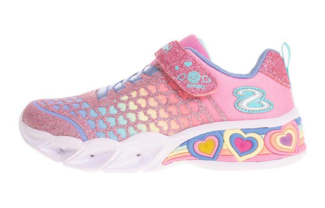 (Preschool) Skechers Sweetheart Lights 'Pink Multi' 302312-LPKMT