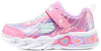 (Preschool) Skechers Sweetheart Lights 'Pink Multi' 302313L-PKMT (Preschool) Skechers Sweetheart Lights 'Pink Multi' 302313L-PKMT