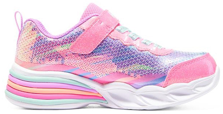 (Preschool) Skechers Sweetheart Lights 'Pink Multi' 302313L-PKMT Order (Preschool) Skechers Sweetheart Lights 'Pink Multi' 302313L-PKMT