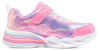 (PS) Skechers Sweetheart Lights 'Pink Multi' – Lampu Kasut Kanak-kanak Merah Jambu Multi. 302313L-PKMT