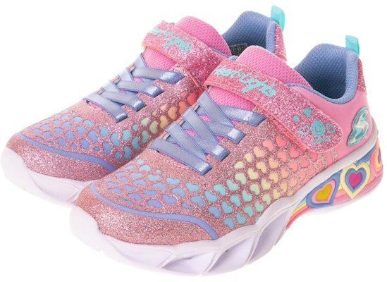 (Preschool) Skechers Sweetheart Lights 'Pink Multi' 302312-LPKMT Lookbook (Preschool) Skechers Sweetheart Lights 'Pink Multi' 302312-LPKMT