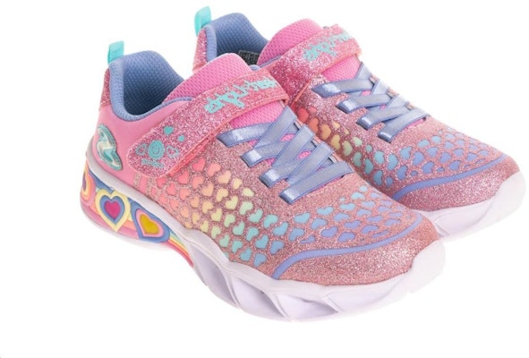 (Preschool) Skechers Sweetheart Lights 'Pink Multi' 302312-LPKMT Shop (Preschool) Skechers Sweetheart Lights 'Pink Multi' 302312-LPKMT