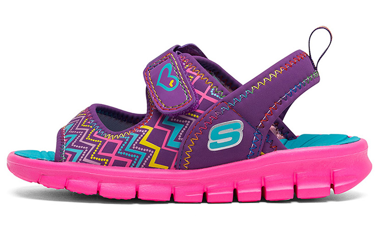 (Preschool) Skechers Synergize Sandal 'Purple Pink' 85966L-PRMT