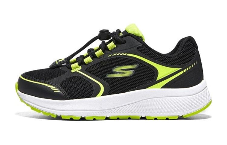 (Preschool) Skechers Trainer 'Black Yellow' 405241L-BKYL
