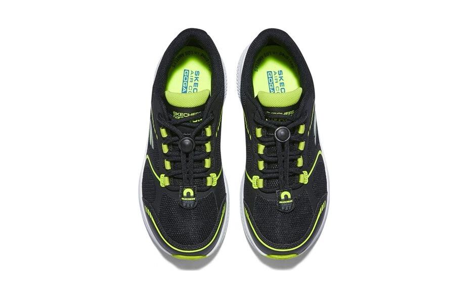 Shop (PS) Skechers Baskets ''Noir Jaune'' 405241L-BKYL