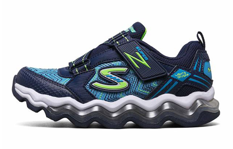 Buy (Preschool) Skechers Turbowave 'Navy Blue' 90736L-NVBL