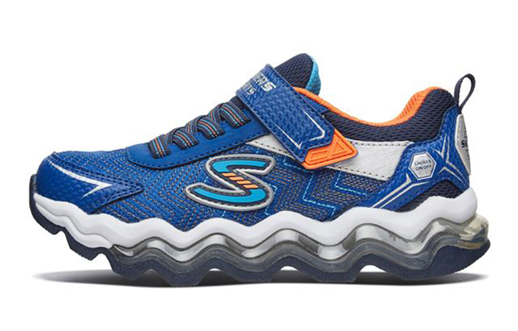 (Preschool) Skechers Turbowave Low 'Navy Blue' 90735L-NVOR