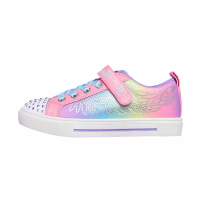 (Youth) Skechers Twinkle Sparks 'Pink Blue White'