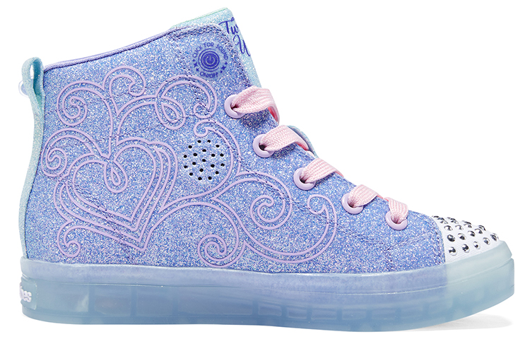 Order (PS) Skechers Twinkle Toes ''Bleu Clair Multicolore'' 314350L-LBMT