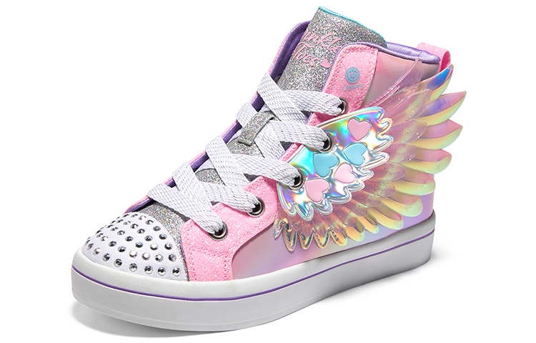 (PS) Skechers Twinkle Toes 'Pink Multicolor' 圖 3