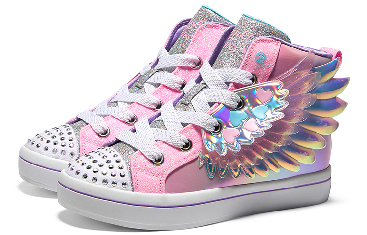 (PS) Skechers Twinkle Toes 'Pink Multicolor' 圖 4