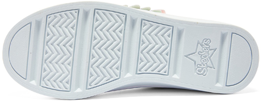 Skechers twinkle toes sales velcro