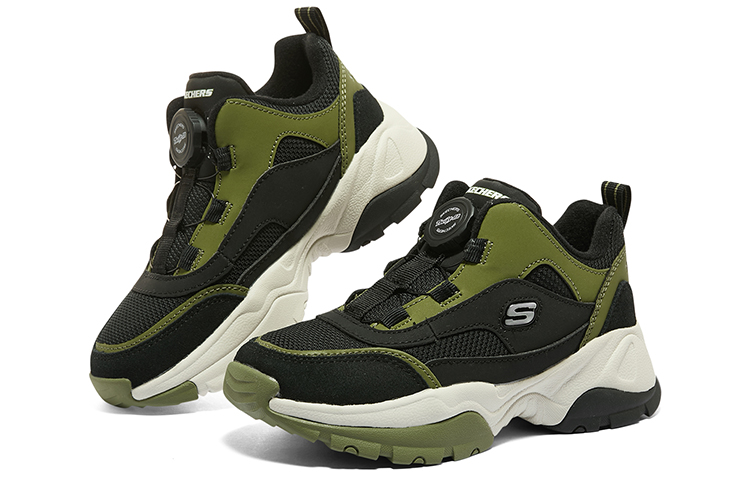 Shop (JR) Zapatillas Deportivas Skechers 'Olive Black' 402247L-BKOL