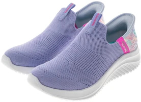 Lookbook 兒童 Skechers Ultra Flex 3.0 舒適 百搭 休閒 耐磨透氣 兒童休閒鞋 紫色