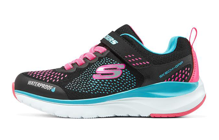 (Preschool) Skechers Ultra Groove K 302393L-BKMT