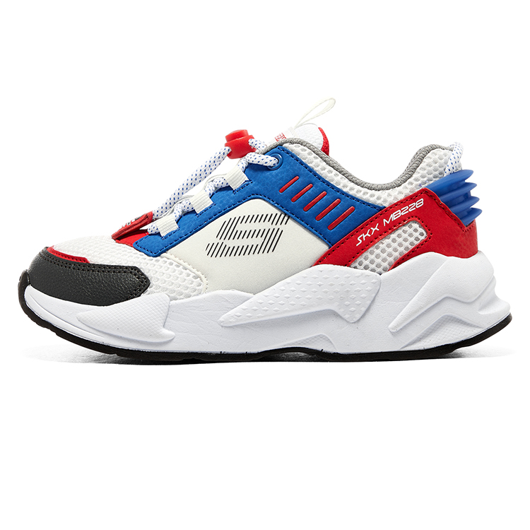 (Preschool) Skechers Ultrasurge 'Red Blue White' 405225L-WBLR