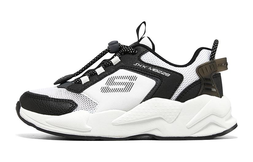 (Youth) Skechers Ultrasurge 'White Black' 405256L-WBK