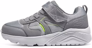 (Youth) Skechers UNO Lite 'Grey' 403666L-CCLM (Youth) Skechers UNO Lite 'Grey' 403666L-CCLM