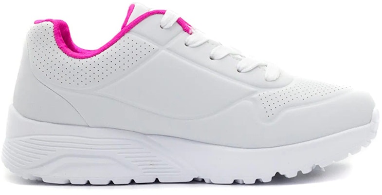 兒童 Skechers Uno Lite In My Zone 減震防滑 低幫跑步鞋 白 Order 兒童 Skechers Uno Lite In My Zone 減震防滑 低幫跑步鞋 白