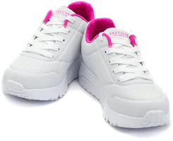 Lookbook 兒童 Skechers Uno Lite In My Zone 減震防滑 低幫跑步鞋 白