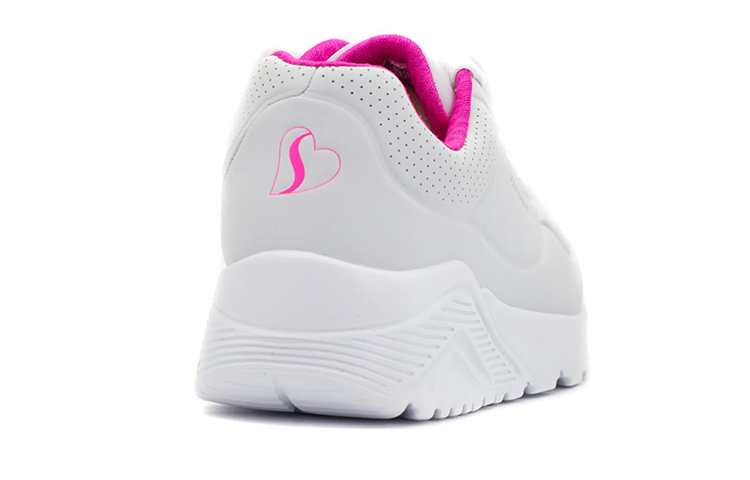 Shop (Preschool) Skechers Uno Lite 'In My Zone White' 310450L-WHP