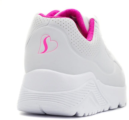 兒童 Skechers Uno Lite In My Zone 減震防滑 低幫跑步鞋 白 Shop 兒童 Skechers Uno Lite In My Zone 減震防滑 低幫跑步鞋 白