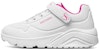 (PS) Skechers Uno Lite Kasut Lari - Putih/Merah Jambu/Merah 310451L-WHP