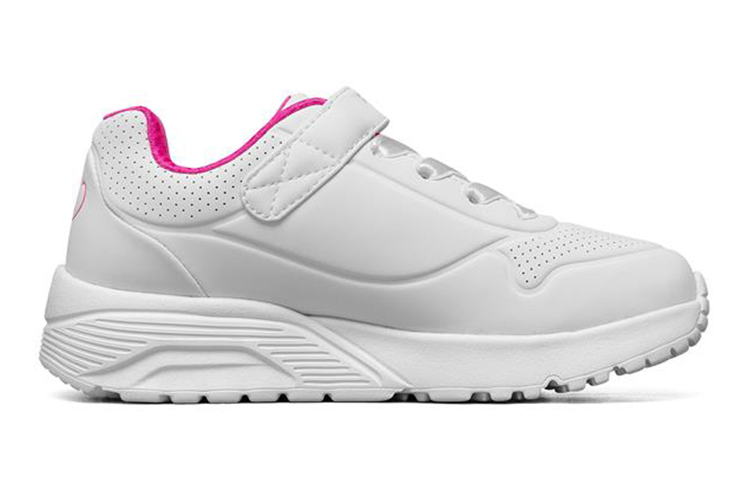 Order (PS) Skechers Uno Lite Zapatillas Correr Blancas/Rosas/Rojas 310451L-WHP