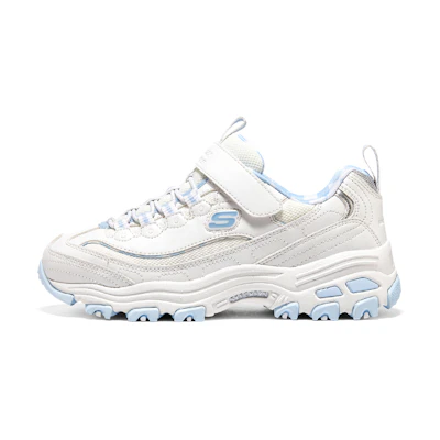 (PS) Skechers Velcro 'White/Blue'