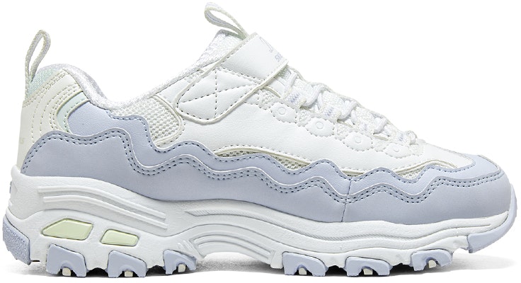 (PS) Skechers Velcro 'Blanco Magnolia' 319028L-WPW Order (PS) Skechers Velcro 'Blanco Magnolia' 319028L-WPW