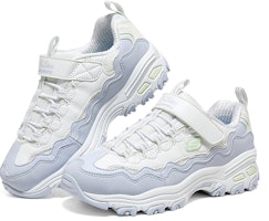 (PS) Skechers Velcro 'Blanco Magnolia' 319028L-WPW Shop (PS) Skechers Velcro 'Blanco Magnolia' 319028L-WPW