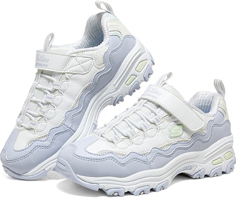 (PS) Skechers Velcro 'Blanco Magnolia' 319028L-WPW Shop (PS) Skechers Velcro 'Blanco Magnolia' 319028L-WPW