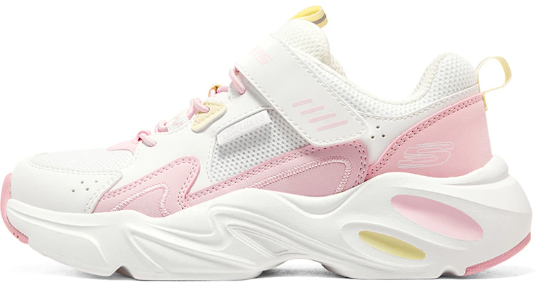 (JR) Skechers Sportswear Sneakers ''Wit Roze'' 319029L-WPK Buy (JR) Skechers Sportswear Sneakers ''Wit Roze'' 319029L-WPK