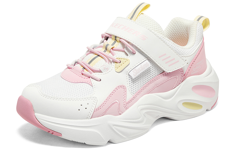 (Youth) Skechers Sportswear Trainers 'White Pink' 圖 3
