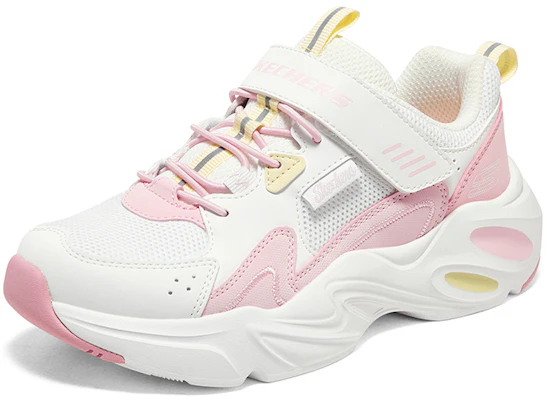 (JR) Skechers Sportswear Sneakers ''Wit Roze'' 319029L-WPK Lookbook (JR) Skechers Sportswear Sneakers ''Wit Roze'' 319029L-WPK