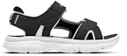 Order (PS) Sandales Skechers Velcro Décontractées ''Noir Blanc''. 302984L-BKW