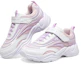 Shop (PS) Skechers Velcro Casual ''Absorption Chocs Résistant Violet Rose''. 319031L-WLVP