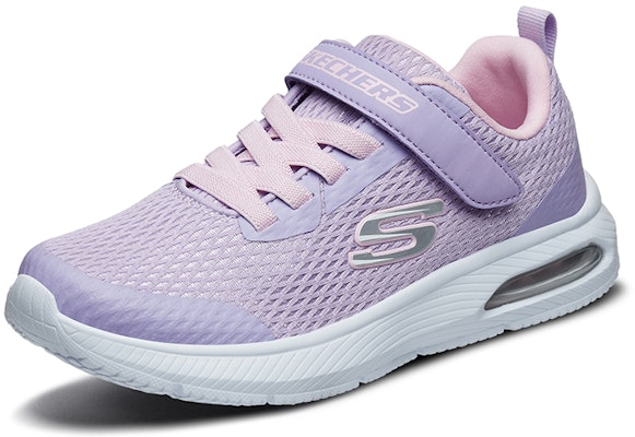 Preschool Skechers Velcro Round Toe Shock Absorbing Breathable