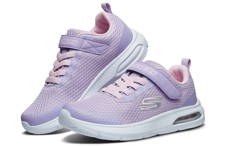 (Youth) Skechers Dyna-Air Shoes 'Lilac Pink' 圖 4